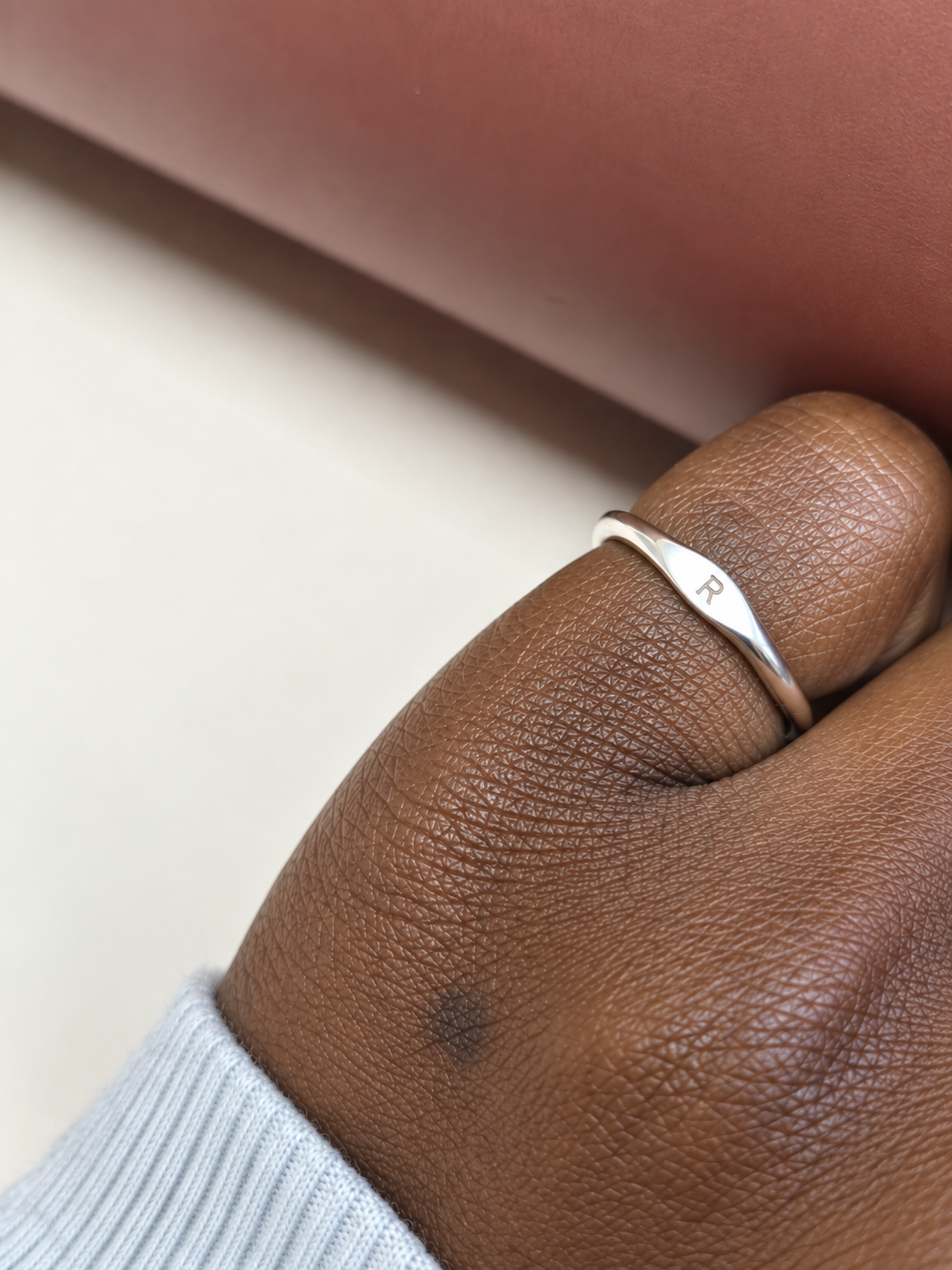 Initial Signet Ring